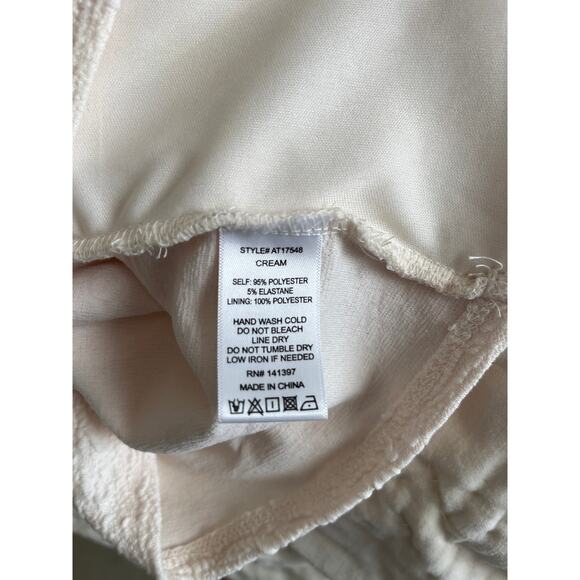 ASTR THE LABEL Cream Corset Top NWOT SZ XL - Picture 6 of 6